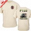 2026 Ptsd Awareness Unisexs Oversized Tshirt Smile Underneath The Battlefield Graphic Heavy Cotton Military Veteran Streetwear