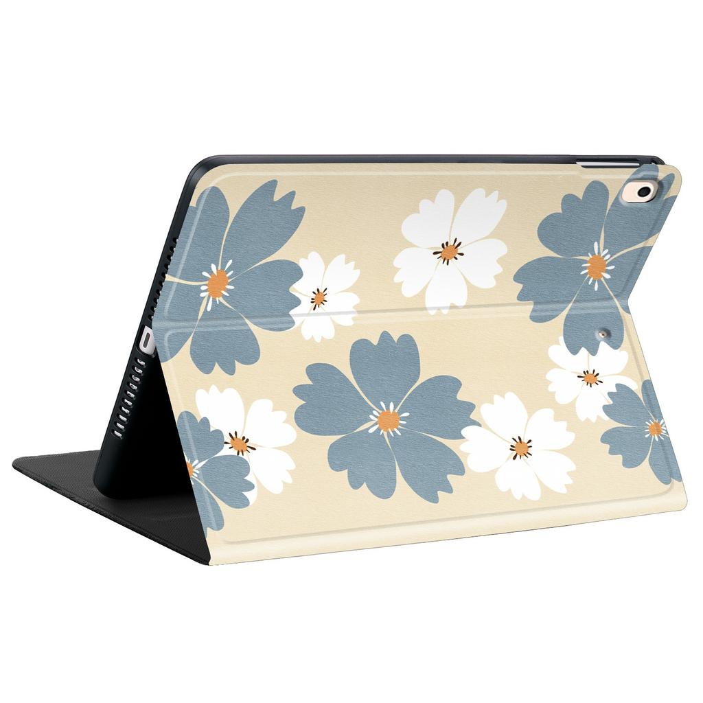 PU Leather Case For iPad 10.2 (2021) / (2019) / (2020) Pattern Print Tablet Cover Stand with Pen Slot (Stylus Not Included)