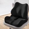 Memory Foam Lumbar Cushion Set: Ergonomic Office Chair and Student Seat Mat