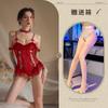 Sexy Underwear, Sexy Lace, Transparent Small Breasts Gather and Show Big, Pure Desire To Open the File