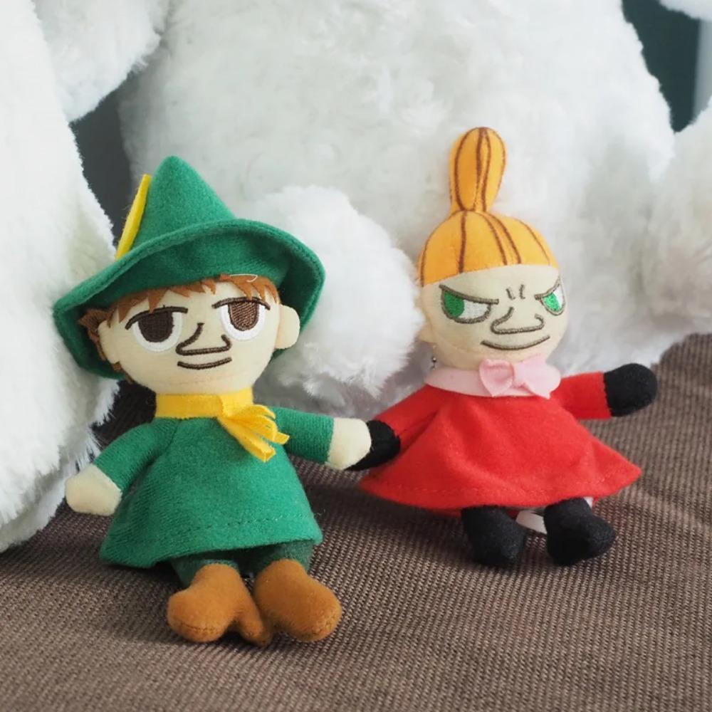 Anime Giapponese Moomin Snufkin Piccola My Peluche Action Figure Giocattoli Morbidi Collezione Ornamenti Ciondolo Regali per Bambine Bambini