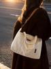 Trendy Lightweight Canvas Crossbody Bag - Large Capacity, Versatile Korean Style 2025