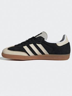 Samba OG Women Sneakers Core Black/wonder White/silver Metallic