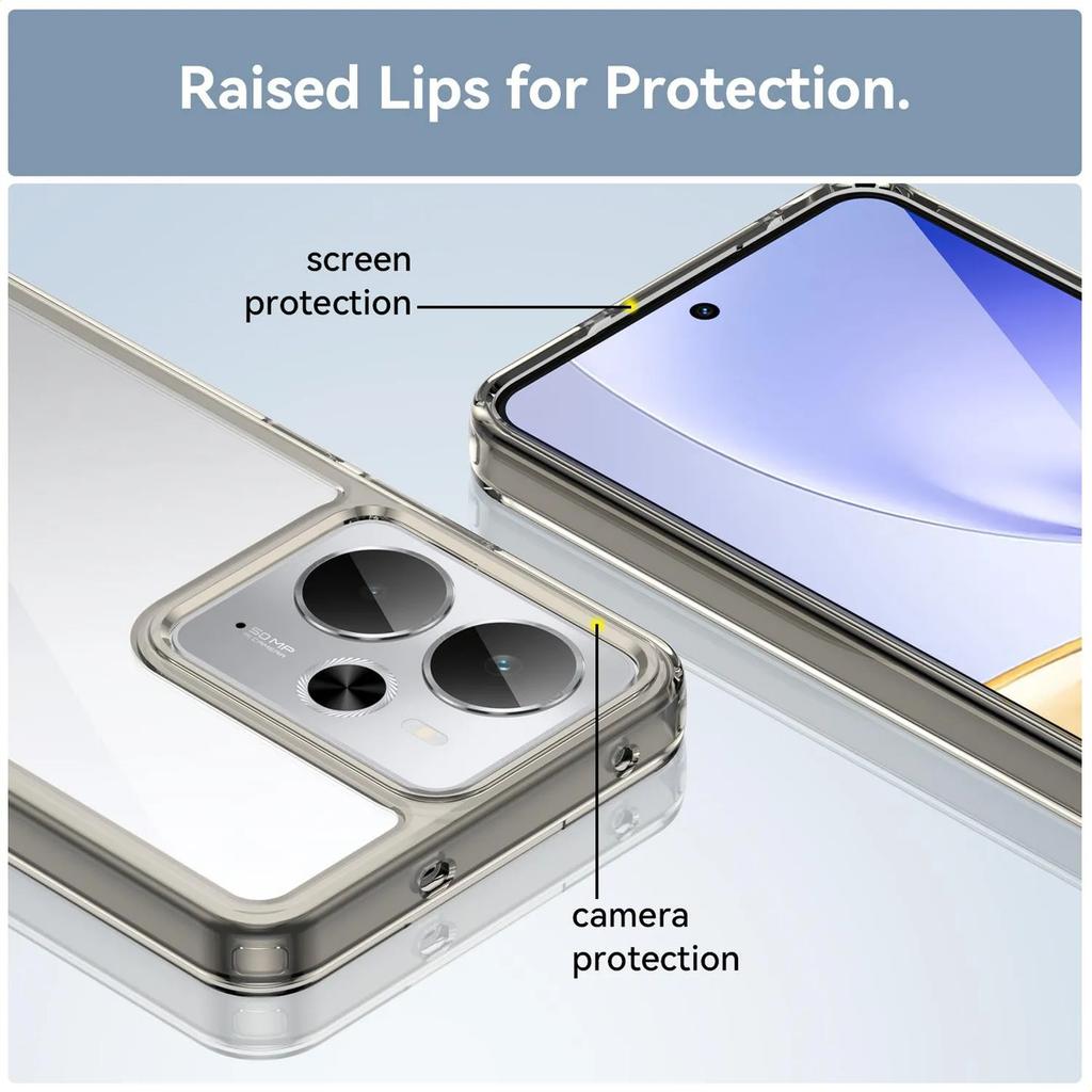 Phone Case For Phone Case For Oppo Realme 14 5g, Clear Transparent Phone Case Cover For Oppo Realme 14 5g