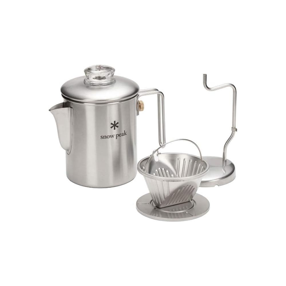 Snow Peak Field Coffee Master PR-880 Portable Barista Kit for Camping and Outdoor Use