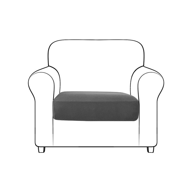 1/2/3/4 Seat Jacquard Sofa Seat Cushion Cover Couch Covers L Shape Sectional Elastic Jacquard Sofa Cover Stretch Slipcovers