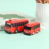 4Pcs Tayo The Little Bus Cartoon Pull Back Car Toy Set Kids Educational Gift