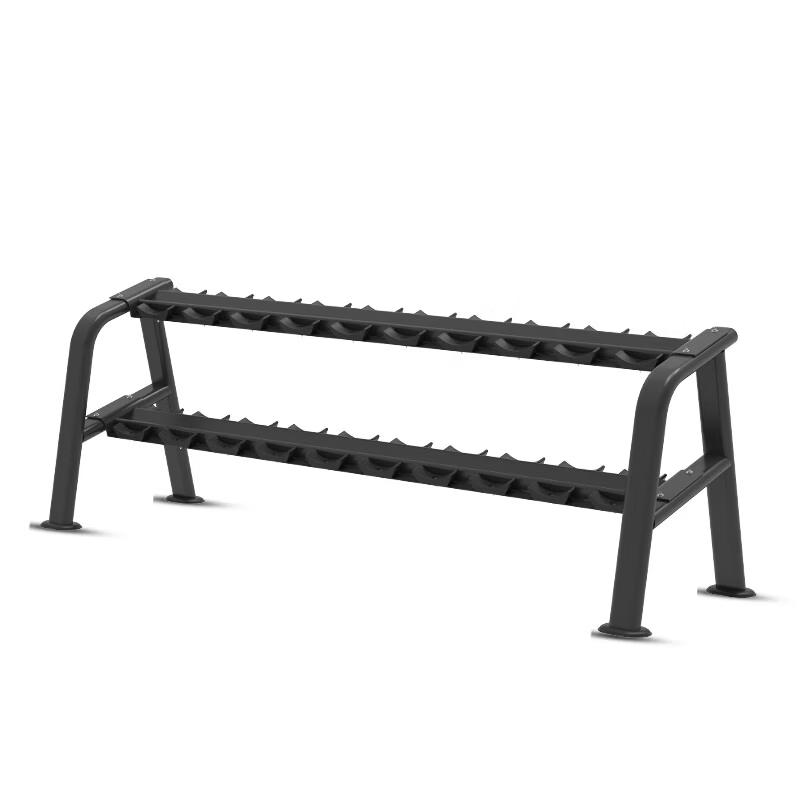 Jieruite J-6043 Deluxe Double-Layer Dumbbell Rack