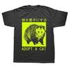 Adopt A Cat Opossum Japanese T Shirts Graphic Women Streetwear Short Sleeve Birthday Gifts Summer Style Tshirt Womens Clothing