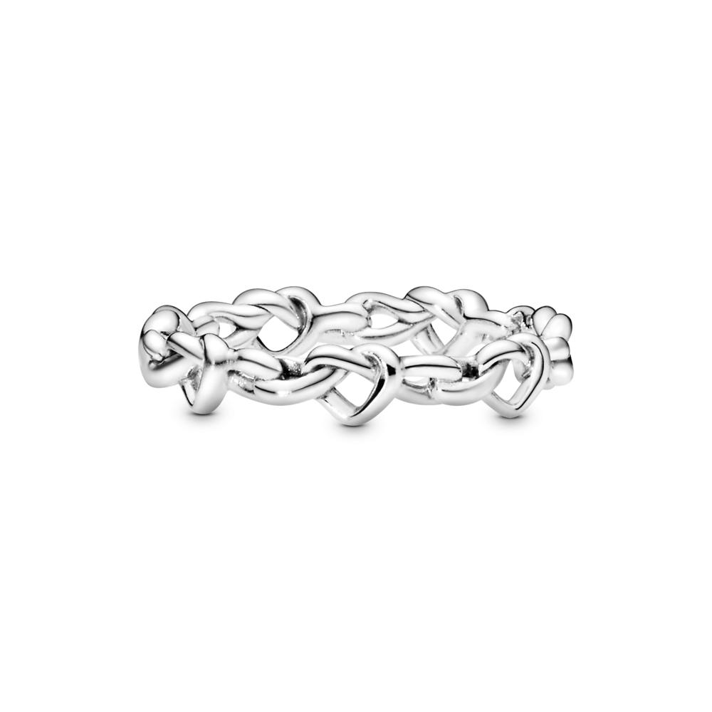 Pandora Knotted Heart Ring_198018