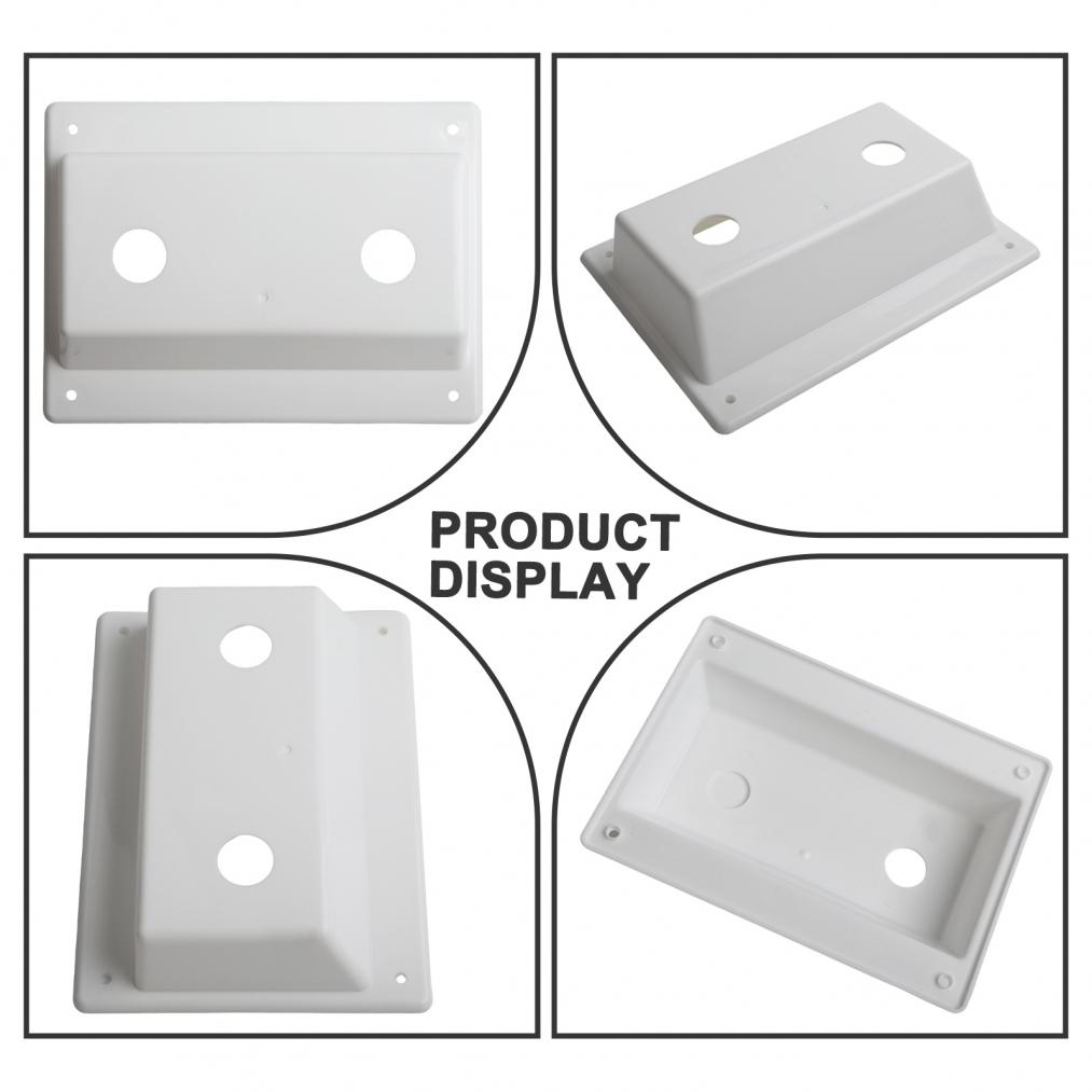 RV Faucet Bezel Cover Made of ABS Plastic for Reliable Leak Protection