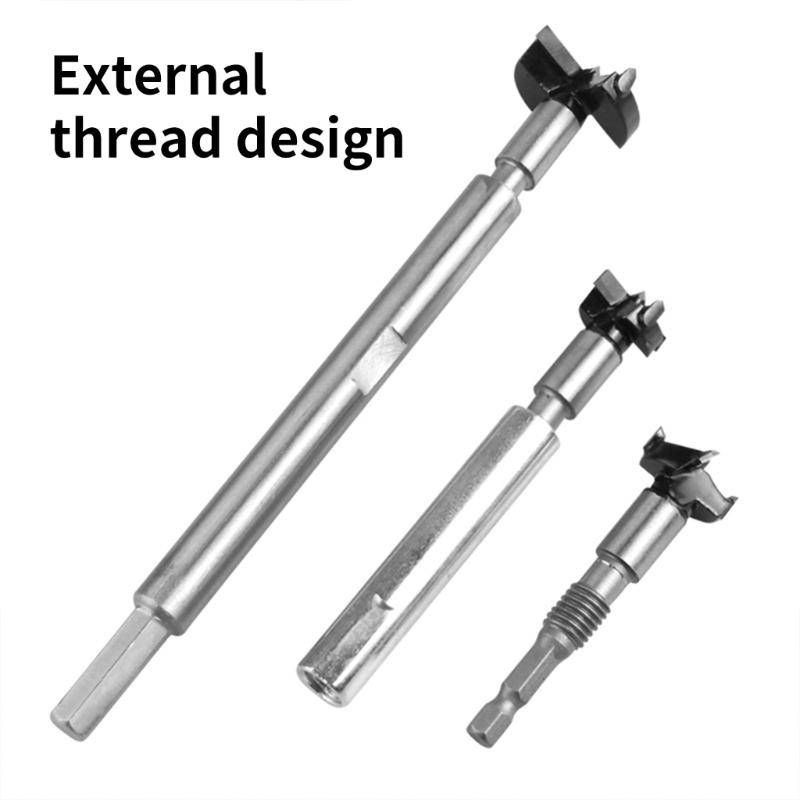 Premium Woodworking Drill Bit Set With Positioning Guide And Hex Wrench Ideal For Cabinetry Furniture Making Hole Cutter