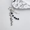 Stylish Star Tassels Bowknot Beaded Keychain Hanging Key Ring Handmade Phone Chain Accessories for Women and Teens