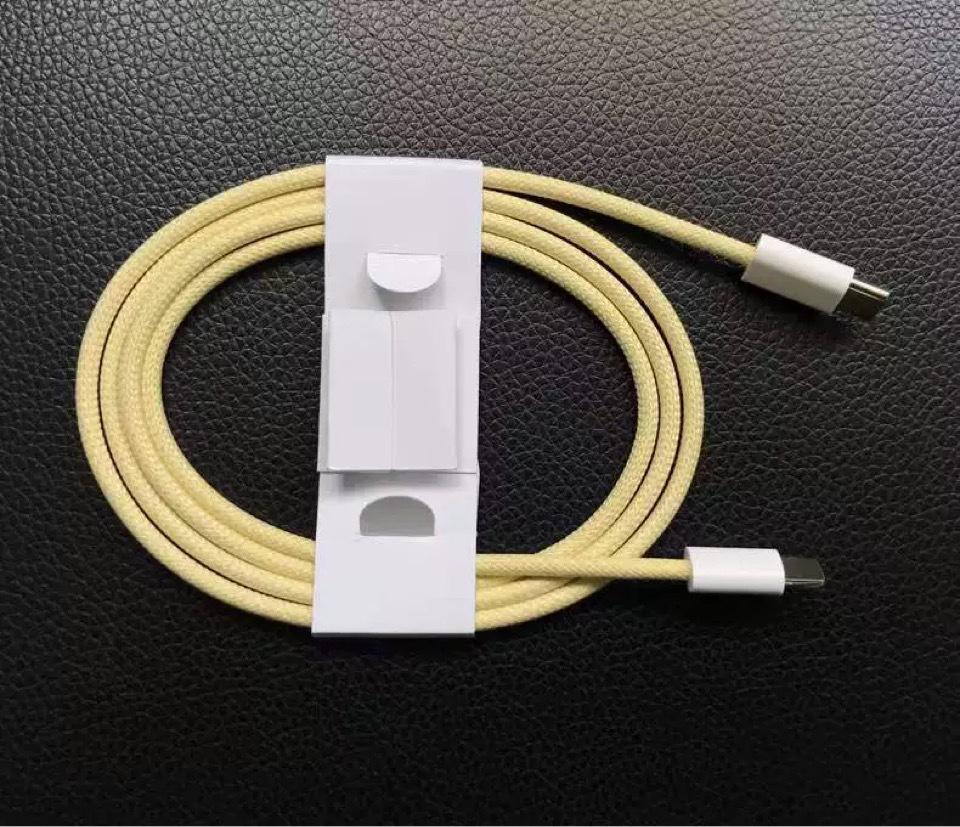 Braided Macaron 20W Fast Charging Cable for iPhone 15/14