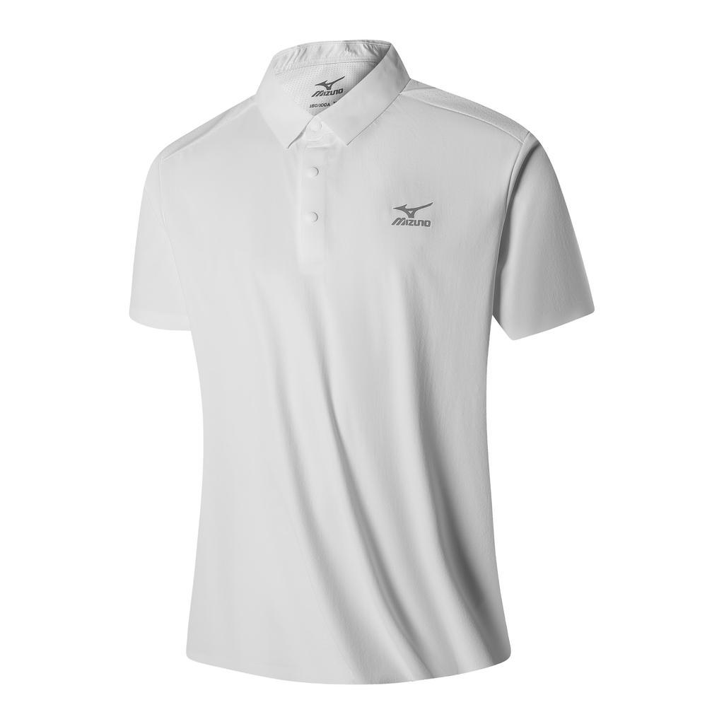 Mizuno Polo Shirts Unisex Lapel Moderate Straight Fit A2CA3143