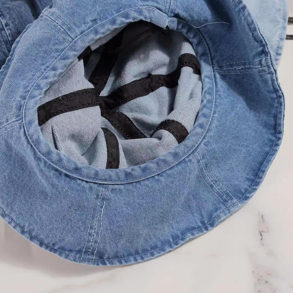 Cute Bow Retro Fisherman's Hat Sunshade Foldable Sunscreen Hat