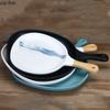 Smash Resistant Melamine Tableware Dinner Plate Western Food Plate Pizza Plates Handle Steak Plates Sushi Dish Fruits Snack Tray