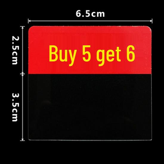 Transparent PVC Shelf Label Sleeve for Pharmacy and Baby Store Price Tags