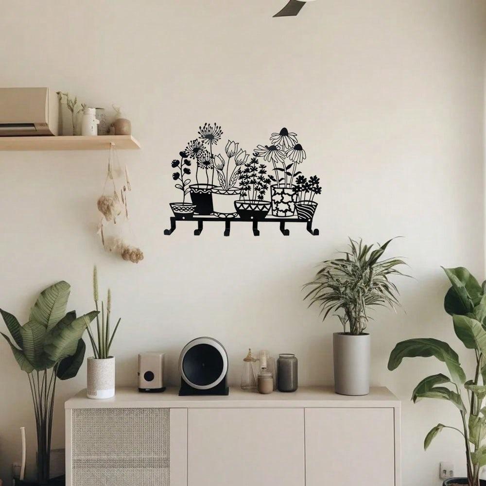 Metal Wall Art Decor Plaque Sign Home Office Kitchen Decoration