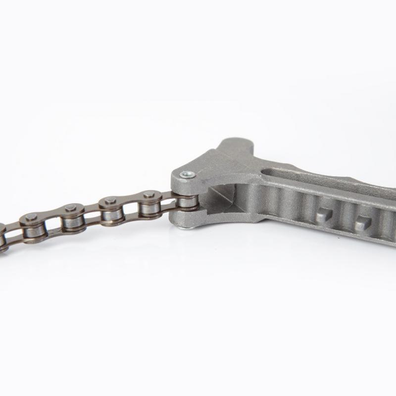 Oil Filter Chain Removal Tool Carbon Steel Chain Wrench For Pipe Fittings Adjustable Efficient Oil Filter Removal Car Repairing
