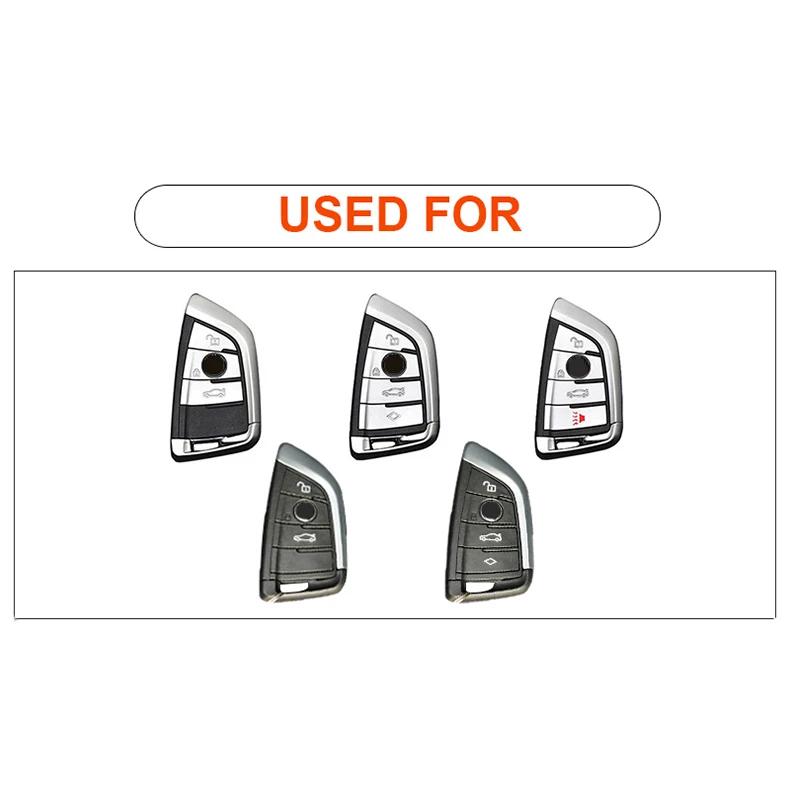 Car Key Case Cover Shell Fob Suit For Bmw 2 3 5 7 Series X1 X3 X5 X6 F45 F46 G20 G30 G32 G11 G12 F48 G01 F15 F85 F16 Car Remote