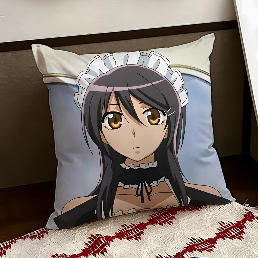 MMaid Sama Anime Cushion Cover Reversible Soft Durable Pillow Cover Home  Car MultiScene Use for Daily Comfort