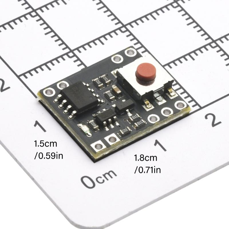 Switcher Module Power Switcher Power Button Module Load On/Off Replacement Mechanical High Load Capacity Replacement