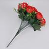 DIY Craft Artificial Rose Bouquet Home Decoration Bride Bouquet Silk Fake Rose Flowers 18 Heads DIY Decorative Artificial Rose