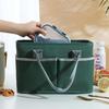 Koreanischer Stil Große Kapazität Isolierte Lunchtasche – Mehrere Taschen und Tragbar für die Arbeit oder den Außenbereich
