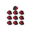 10-PCS LED Side Marker Light, 12V Waterproof Trailer Lights Red LED Truck Trailer Tail Lights for Truck RV Camper Van Semi Trucks Boat