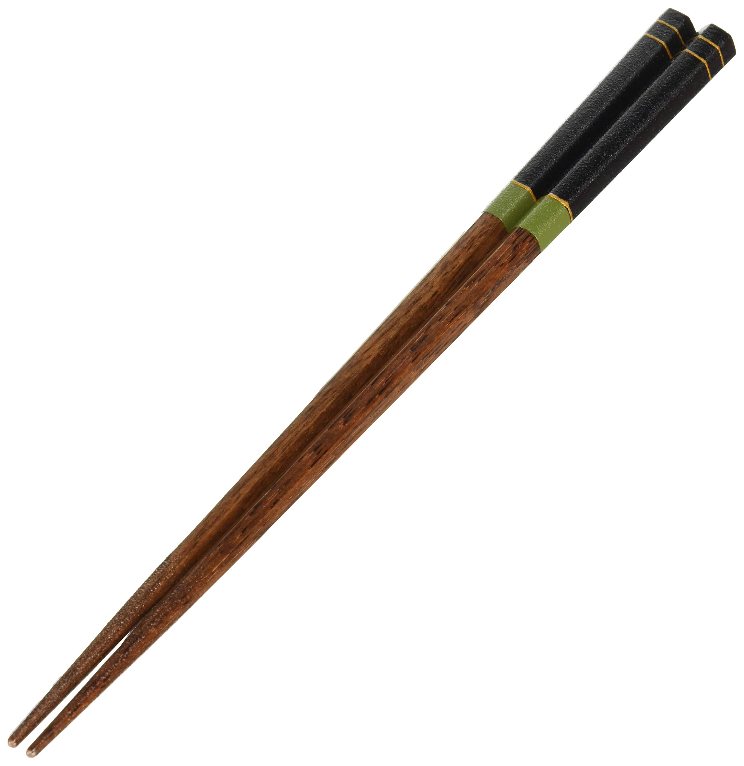 

Палочки для еды Kawai Shinano черные, можно мыть в посудомоечной машине, 23 см