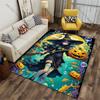 Magical Underwater Halloween Witch Carpet Yoga Living Room Room Decor Children's Crawling Mat Doormat Area Rug Games Mat