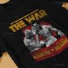 T-shirt de Boxe Hagler Vs Hearns Unisexe Pour Unisexe Unisexe Vintage Coton Graphique Col Rond Manches Courtes Souvenir Sportif