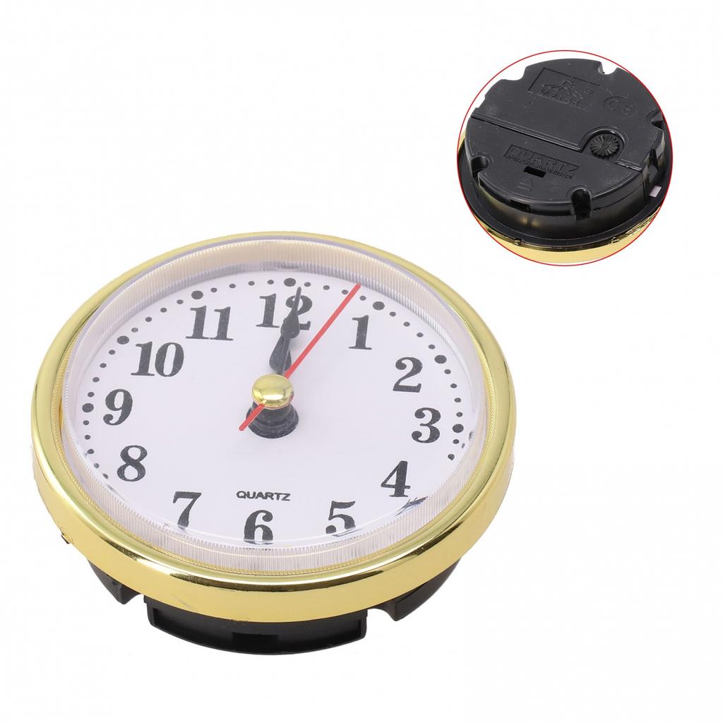 Inserto Orologio al Quarzo Parti di Ricambio con Bordo Color Oro