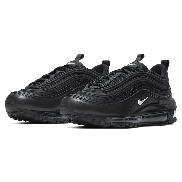 Nike Air Max 97 GS Black Anthracite Kids Sneakers White 921522-011