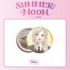 ILLIT "SUNNER MOON" Cartoon Mirror Keychain Tinplate Badge Gift