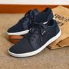 New Wide-headed Barefoot Shoes Lightweight Soft-soled Men's Outdoor Sports Shoes Low-top Lace-up Mesh Breathable Casual