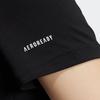 Adidas Atmos Collaboration Series Pattern Large Logo Sports Round Neck Short Sleeve T-Shirt Women Tops Black HF5116