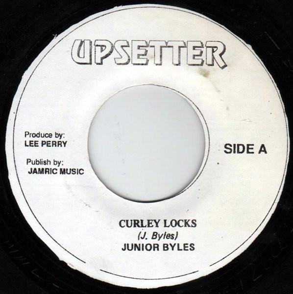 

7-дюймовая пластинка JUNIOR BYLES - Curley Locks НЕТ Upsetter Ямайский Регги, Ска и Даб Б/У