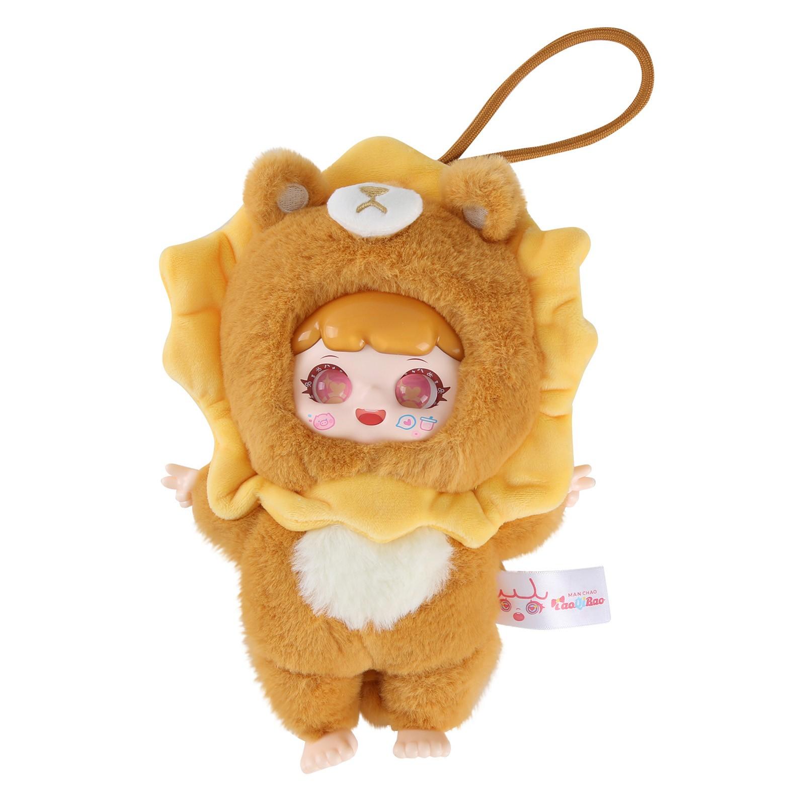 

Серія плюшевих ляльок М які, колекційні іграшки Kawaii Милі м які тварини Шарм Різдвяні подарунки на день народження One Size жовтий