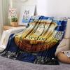 1PC Everton F.C Patterned Flannel Blanket Suitable For All Seasons for Home Decor Warmth and Comfort Gifts Holiday Present