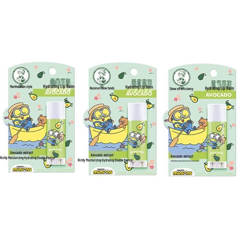 Mentholatum Hydrating Lip Balm 3-Pack