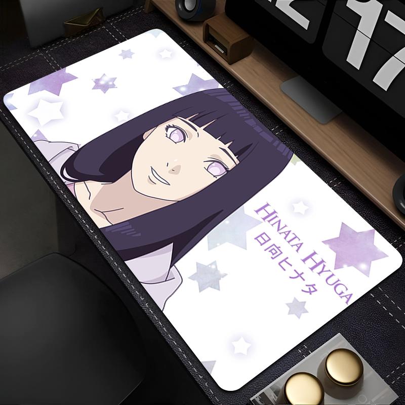Mouse Pad Naruto Hyuuga Hinata Professional eSports Players Speed Rubber Game Extended Desk Mat PC Mousepad Keyboard Mat
