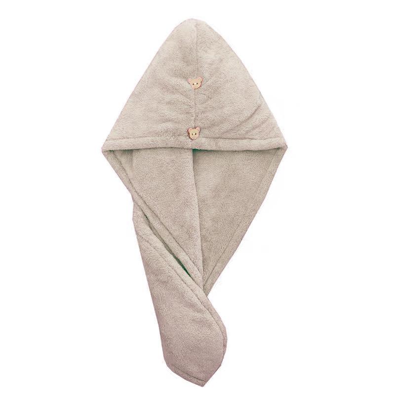 Women's Super Absorbent Quick-Drying Adult Hair Towel - Non-Shedding, Perfect for Long Hair
