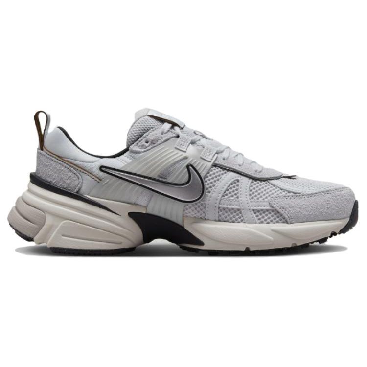 Nike V2K Run Pure Platinum Chrome Women Sneakers Grey Platinum-Tint Light-Bone FN6703-002
