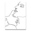 Abstract Minimalist Sexy Line Woman Wall Art Canvas Painting Nordic Posters And Prints Wall Pictures For Living Room Home Decor