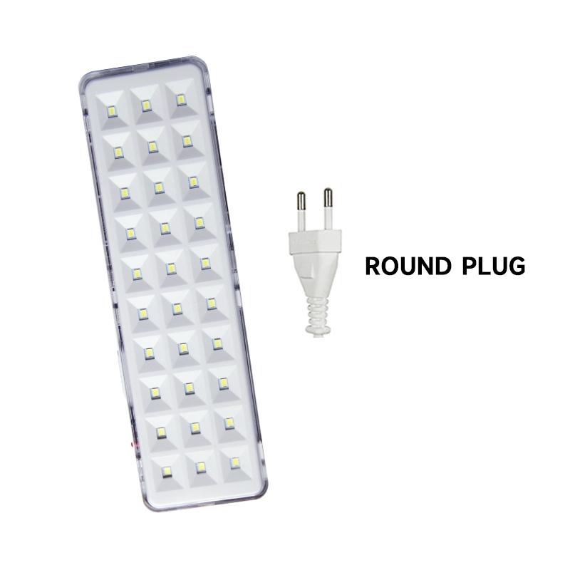 30 60 90 LED Emergency Lights 2Modes Fire Fighting Lamp Wall-mounted Rechargeable Bulb Outdoor Camping Lights for Power Outage