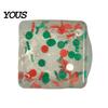 Cube Squeeze Toys Christmas Stress for Anxiety Relief, Clear Fidget Toy, Soft Stretchy Sensory Toy Party Favors Portable Relievers