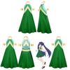 Fairy Tail Wendy Marvell Cosplay Costume For Anime Role Play With Spandex Material For Women