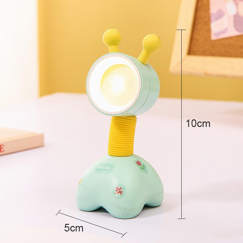 Mini LED Night Light Battery Powered Bedroom Bedside Cartoon Desk Lamp Atmosphere Lamp For Desktop Decoration Night Light